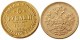 Russian 1884A Aleksandr III 5 Rubles Gold Plated Copy coins