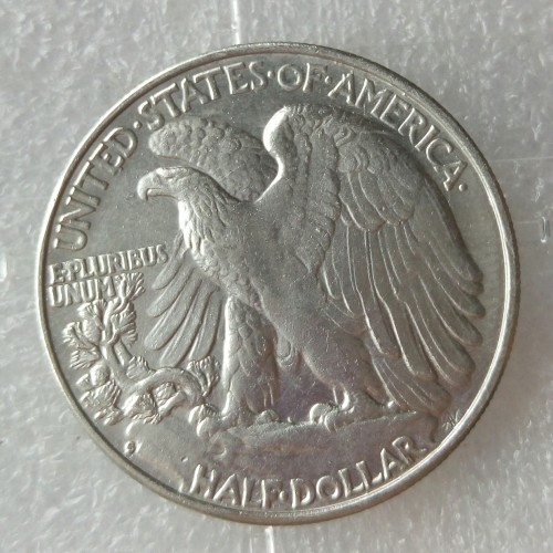 90% Silver US 1942s Walking Liberty Half Dollar Copy Coin