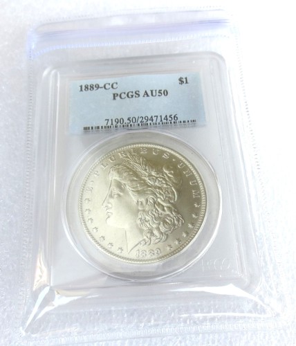 6pcs/lot US Coin PCGS Carson City add 10pcs Empty Cases Silver Coins Currency Senior Transparent Box