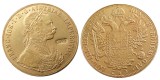 Austria 1912 Habsburg 4 Ducats - Franz Joseph I Diameter 40MM.22g Real Gold-Plated Coins COPY