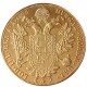 Austria 1875 Habsburg 4 Ducats - Franz Joseph I Diameter 40MM.22g Real Gold-Plated Coins COPY
