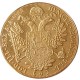 Austria 1886  Habsburg 4 Ducats - Franz Joseph I Diameter 40MM.22g Real Gold-Plated Coins COPY