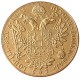 Austria 1888 Habsburg 4 Ducats - Franz Joseph I Diameter 40MM.22g Real Gold-Plated Coins COPY
