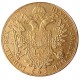 Austria 1913 Habsburg 4 Ducats - Franz Joseph I Diameter 40MM.22g Real Gold-Plated Coins COPY