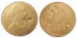 Austria 1883 Habsburg 4 Ducats - Franz Joseph I Diameter 40MM.22g Real Gold-Plated Coins COPY