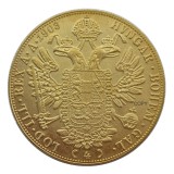 Austria 1903 Habsburg 4 Ducats - Franz Joseph I Diameter 40MM.22g Real Gold-Plated Coins COPY