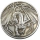 #159 HOBO US Morgan Silver Plated Dollar skull zombie skeleton Copy Coin