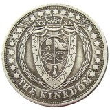 #160 HOBO US Morgan Silver/Gold Plated Dollar skull zombie skeleton Copy Coin