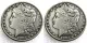 US 1883/1883 Morgan Dollar Two Faces Silver Plated Copy Coin