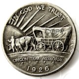 US 1926S Oregon Half Dollar Commemorative Silver Plated Copy Coin