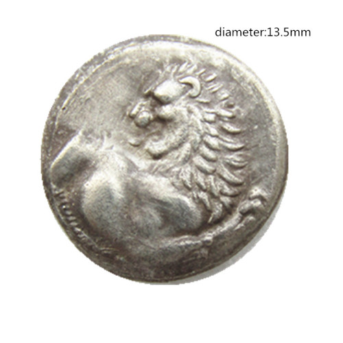 G(51)Ancient Greek Silver Plated Copy Coin