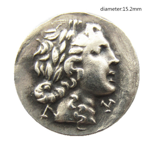 G(53)Ancient Greek Silver Plated Copy Coin
