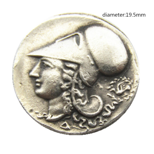 G(54)Ancient Greek Silver Plated Copy Coin