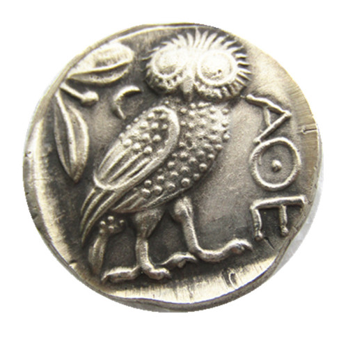 G(55)Ancient Greek Silver Plated Copy Coin