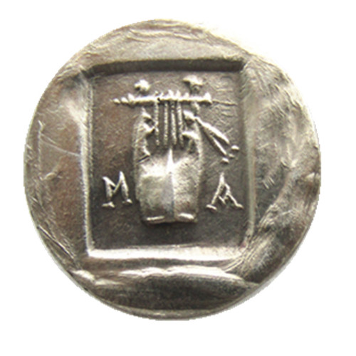 G(53)Ancient Greek Silver Plated Copy Coin