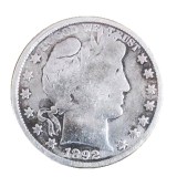(#02)90% Silver US 1892 Barber Half Dollar Copy Coin