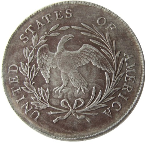 90% Silver US 1795 Liberty Dollar Silver Plated Copy Coin