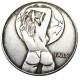HB(170)HOBO US Morgan Silver Plated Dollar skull zombie skeleton Copy Coin