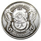 HB(172)HOBO US Morgan Silver Plated Dollar skull zombie skeleton Copy Coin