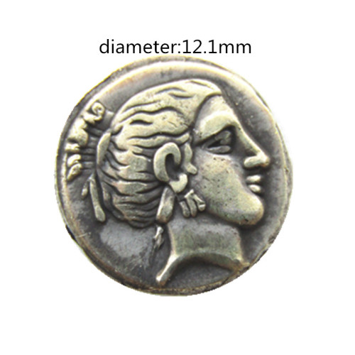 G(62)Ancient Greek Silver Plated Copy Coin