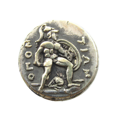 G(64)Ancient Greek Silver Plated Copy Coin