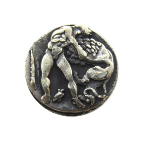 G(65)Ancient Greek Silver Plated Copy Coin