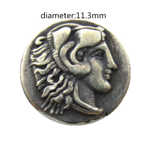 G(66)Ancient Greek Silver Plated Copy Coin