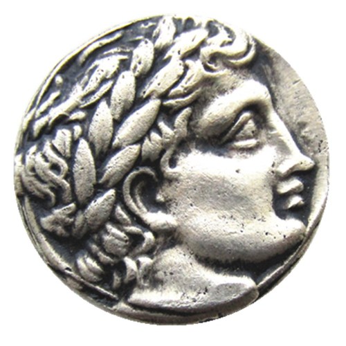 G(58)Ancient Greek Silver Plated Copy Coin