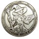 HB(183)HOBO US Morgan Silver Plated Dollar skull zombie skeleton Copy Coin