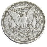 HOBO US Morgan Silver Plated Dollar skull zombie skeleton Copy Coin Type92