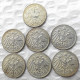German 1 Mark 1907-ADEFGJ 6pcs Mintmark To Chose Silver Plated Coin Copy