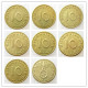 German A Set Of(1936-1939)ABDEFGJ 28pcs 10Pfennig 100% Brass Coin Copy
