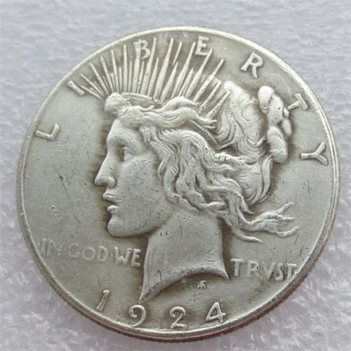 90% Silver US 1924S Peace Dollar Copy Coin