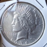 Mix Date 87pcs 90% Silver US Dime/Quarter/Peace Dollar Copy Coin