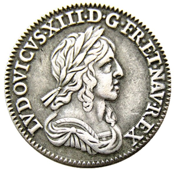 France 1642 Silver Plated Copy Coins