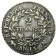 France AN13 M 2Francs Silver Plated Copy Coins