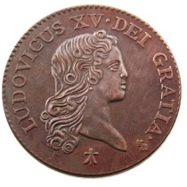 France 1720 1Sol 100% Copper Copy Coins(30mm) France 1720 1Sol 100% Copper Copy Coins(30mm)