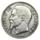 France 1 Franc 1858A Napoleon III Silver Plated Copy Coins