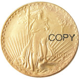 US 1930S SAINT GAUDENS $20 GOLD DOLLAR Gold Plated Coin Copy