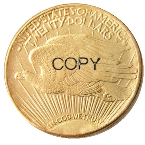 US 1926D SAINT GAUDENS $20 GOLD DOLLAR Gold Plated Coin Copy