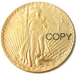 US 1931 SAINT GAUDENS $20 GOLD DOLLAR Gold Plated Coin Copy