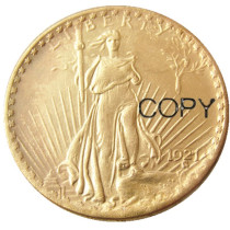 US 1921 SAINT GAUDENS $20 GOLD DOLLAR Gold Plated Coin Copy US 1921 SAINT GAUDENS $20 GOLD DOLLAR Gold Plated Coin Copy