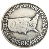 US 1953PDS Washington-Carver Half Dollar Silver Plated Copy Coin