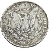 Hobo Morgan Dollar 1895P/S/O Skull Zombie Skeleton Different Types , Back Silver Plated Copy Coins