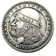 HOBO US Morgan Silver Plated Dollar skull zombie skeleton Copy Coin Type83