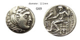 G(69)Ancient Greek Silver Plated Copy Coin
