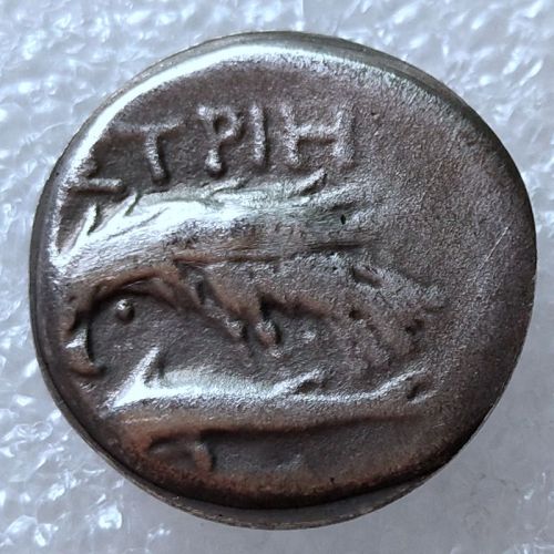 G(84)Ancient Greek Silver Plated Copy Coin