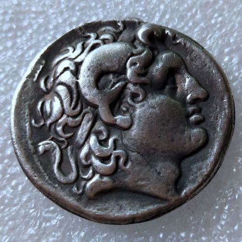 G(90)Ancient Greek Silver Plated Copy Coin