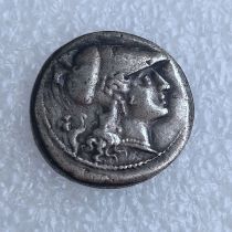 G(85)Ancient Greek Silver Plated Copy Coin