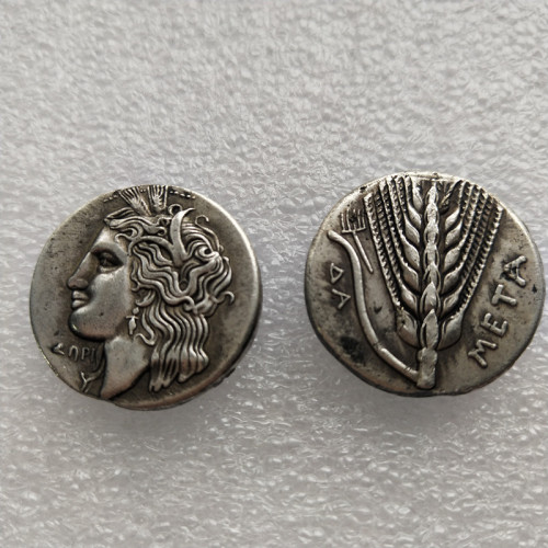 G(77)Ancient Greek Silver Plated Copy Coin